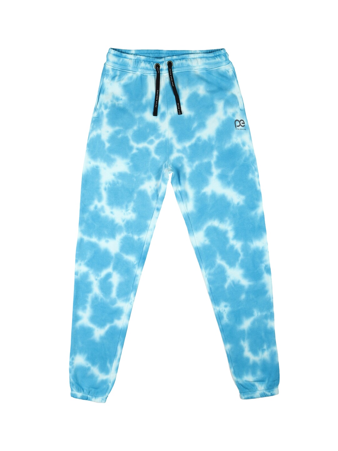 

Peter England Girls Blue Printed Pure Cotton Joggers