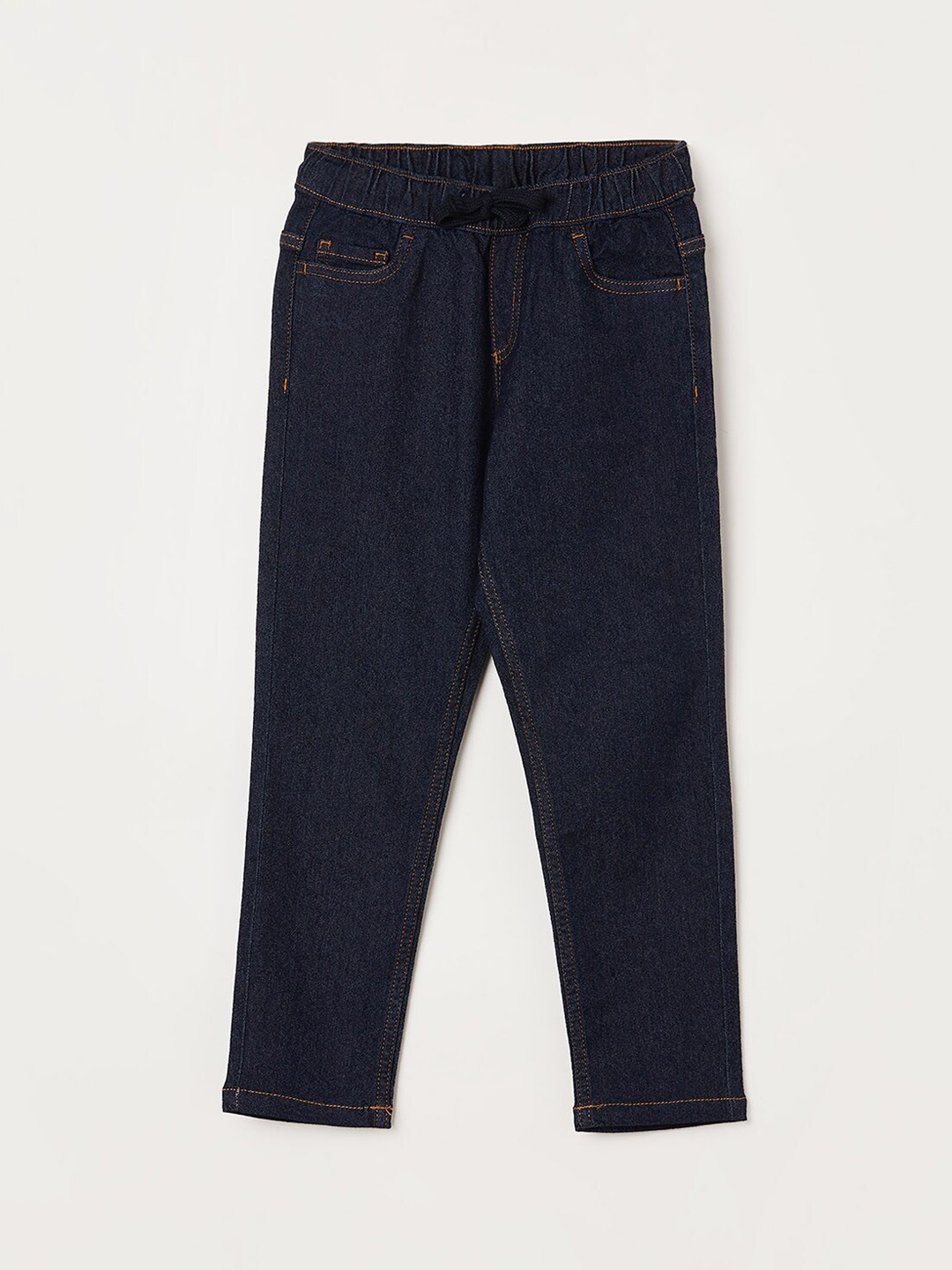 

Fame Forever by Lifestyle Boys Blue Dark Shade Cotton Jeans