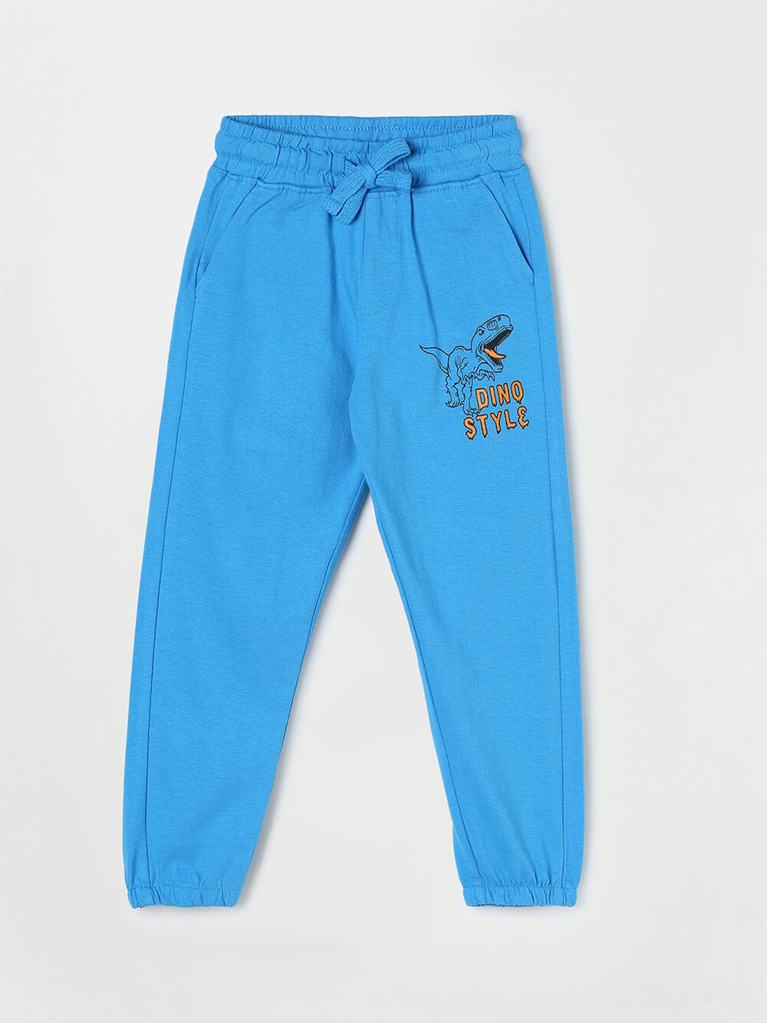 

Fame Forever by Lifestyle Boys Blue Printed Cotton Joggers
