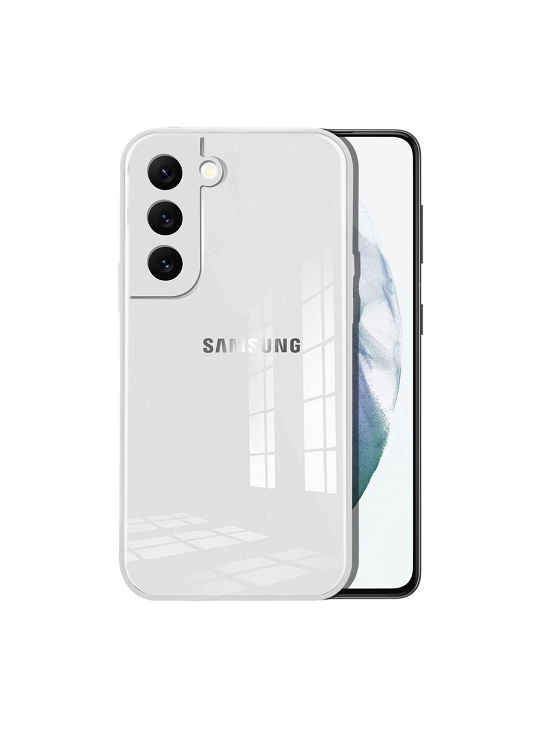 

Karwan White SAMSUNG Galaxy S21 Plus Shock Proof Back Case