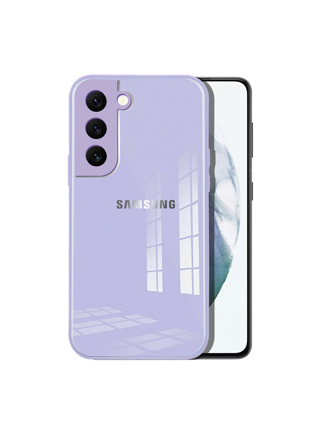 

Karwan Purple SAMSUNG Galaxy S21 FE 5G Shock Proof Back Case