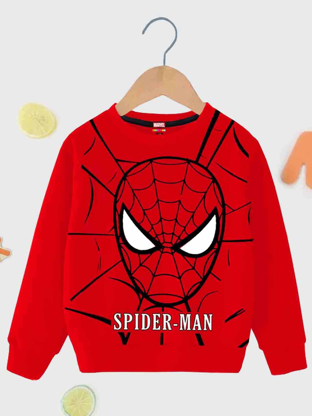 

KUCHIPOO Boys Red Printed Sweatshirt