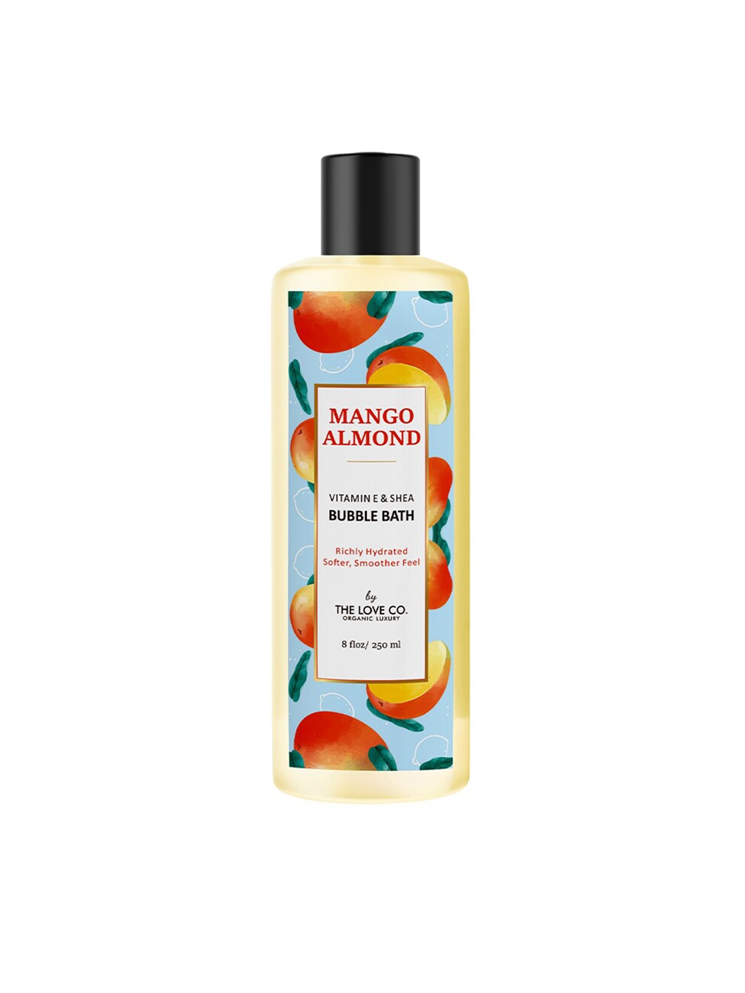 

THE LOVE CO. Mango Almond Vitamin E & Shea Bubble Bath 250ml, White