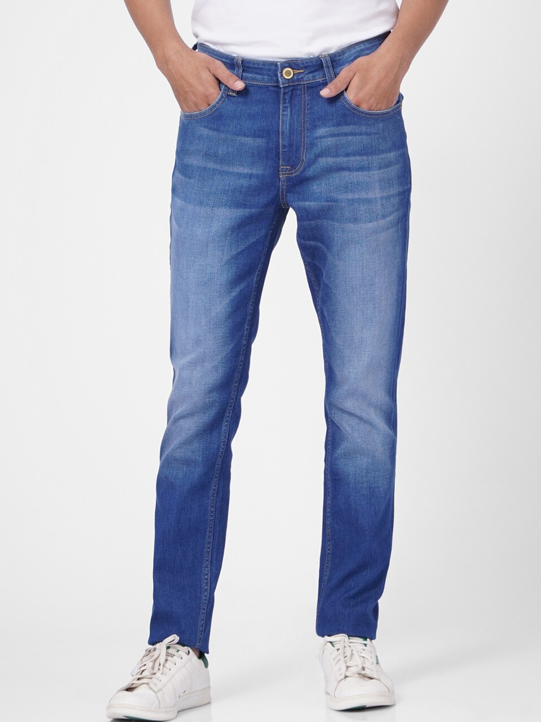 

Jack & Jones Men Blue Slim Fit Heavy Fade Jeans