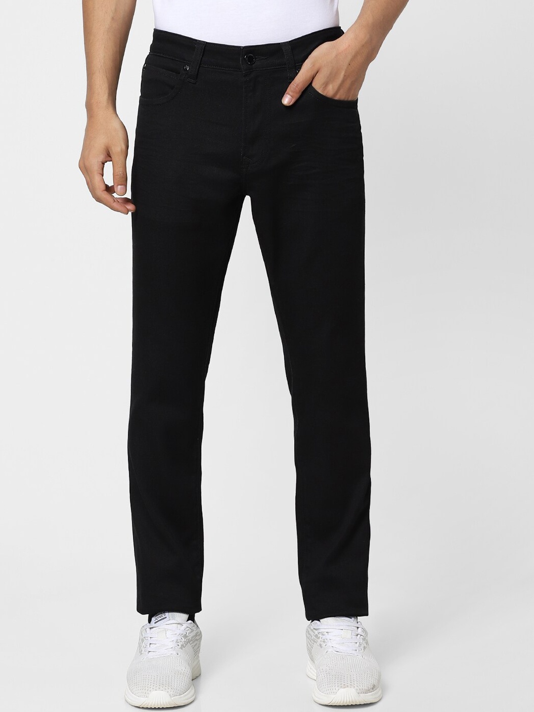 

Jack & Jones Men Black Slim Fit Jeans