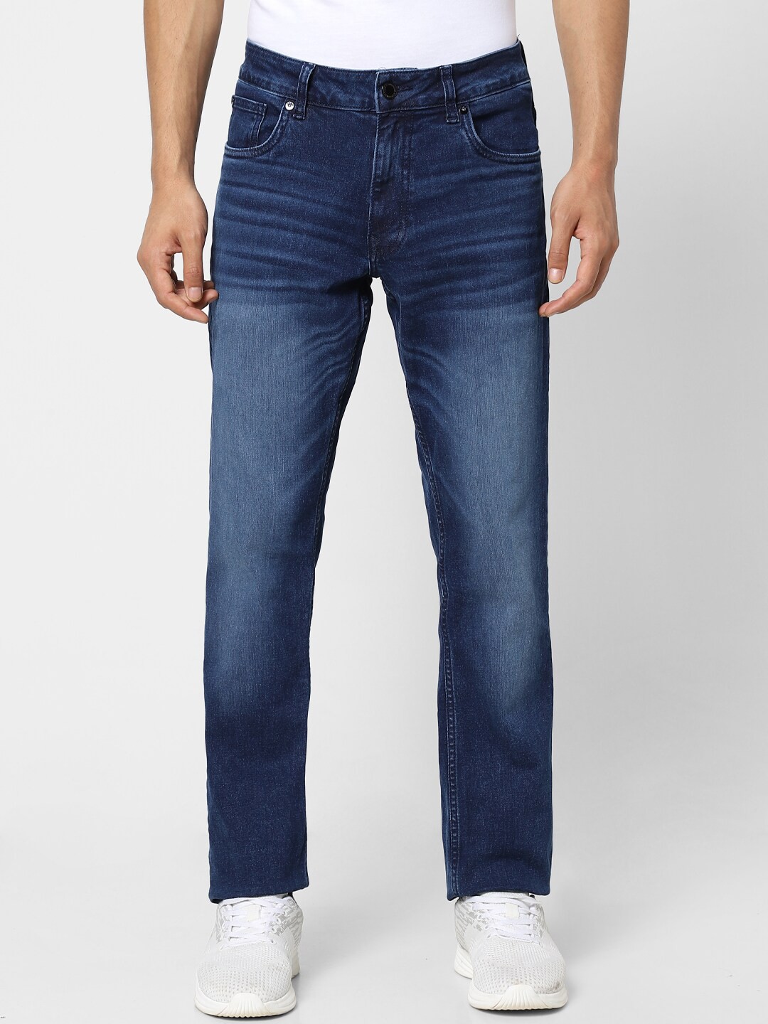

Jack & Jones Men Blue Heavy Fade Cotton Jeans