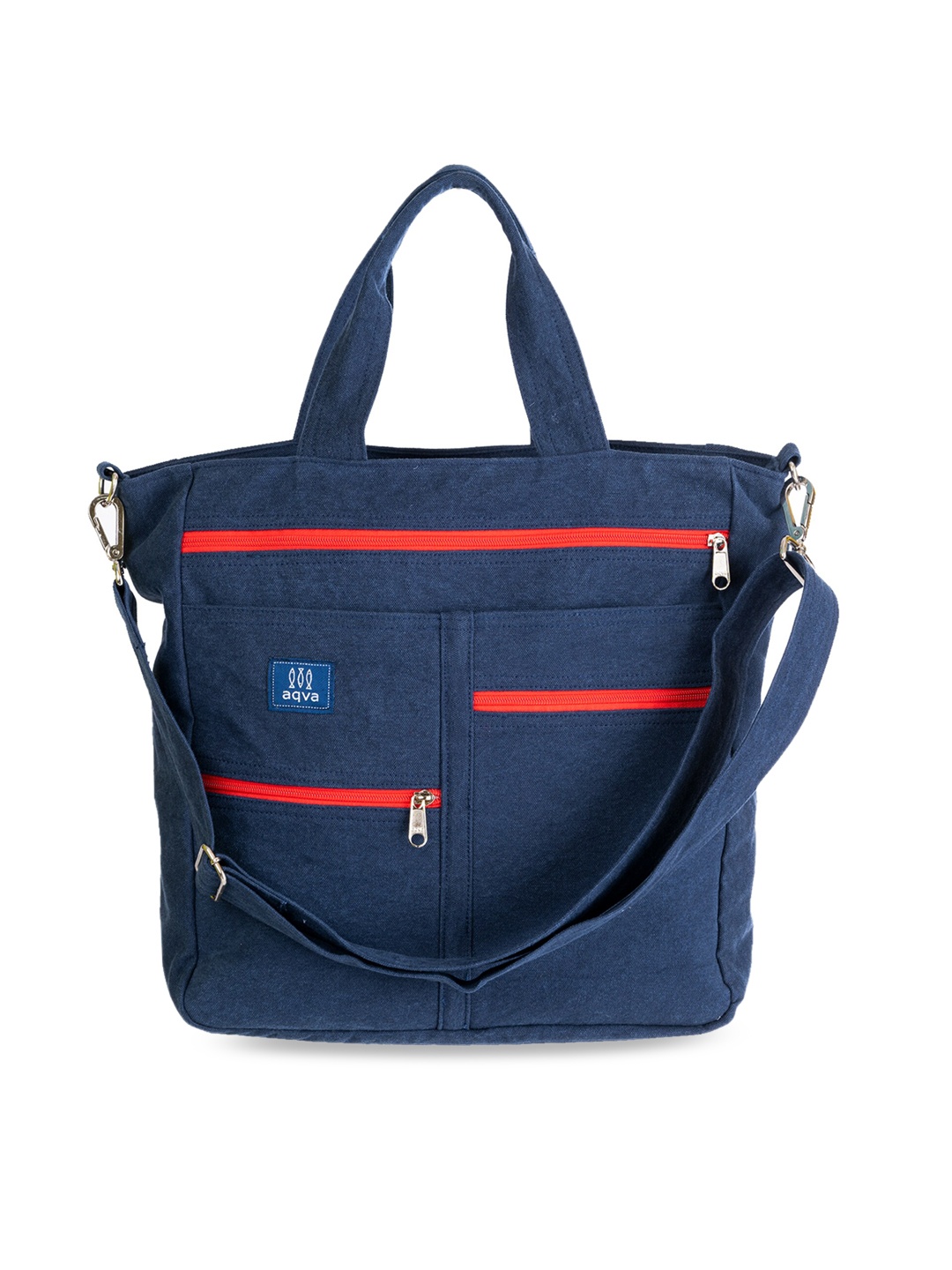 

AQVA Shopper Handheld Bag, Navy blue