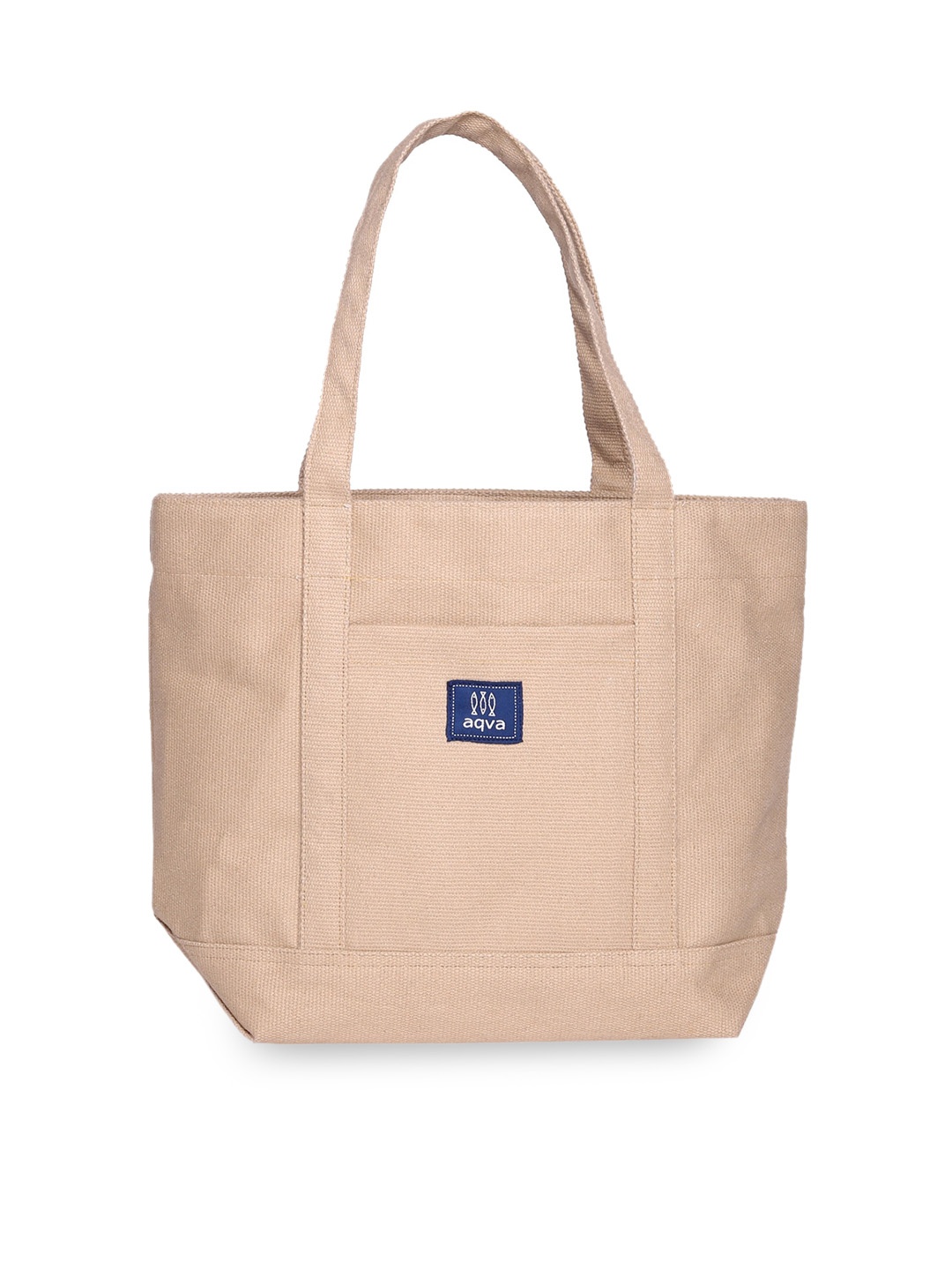 

AQVA Pink Cotton Structured Shoulder Bag