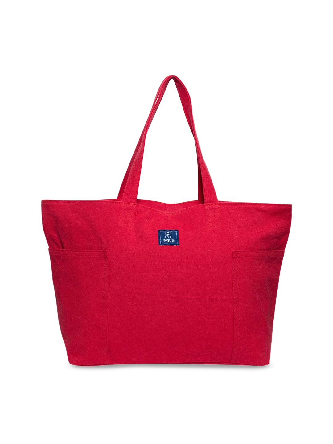 

AQVA Red Oversized Shopper Handheld Bag