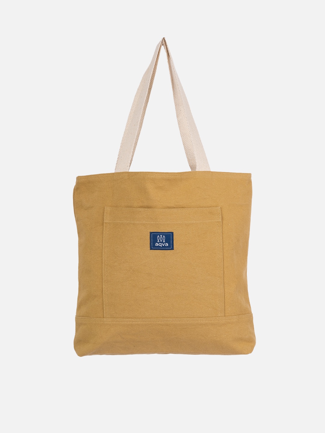 

AQVA Cotton Tote Bag Handbags, Beige