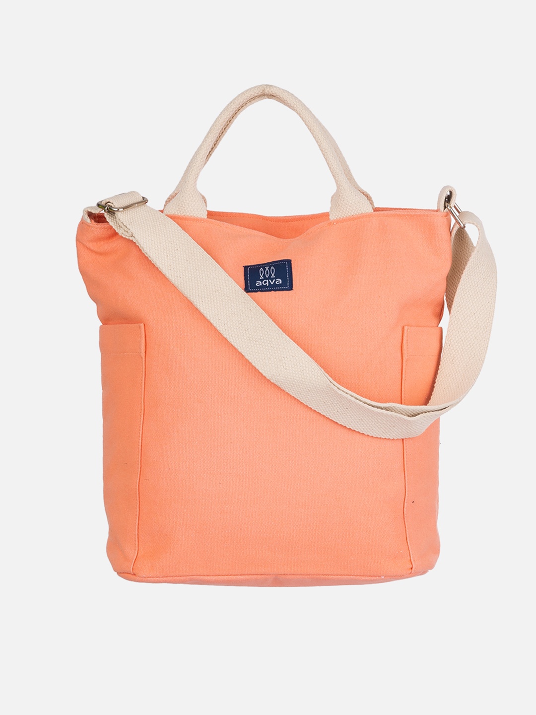 

AQVA Oversized Bucket Shoulder Bag, Peach