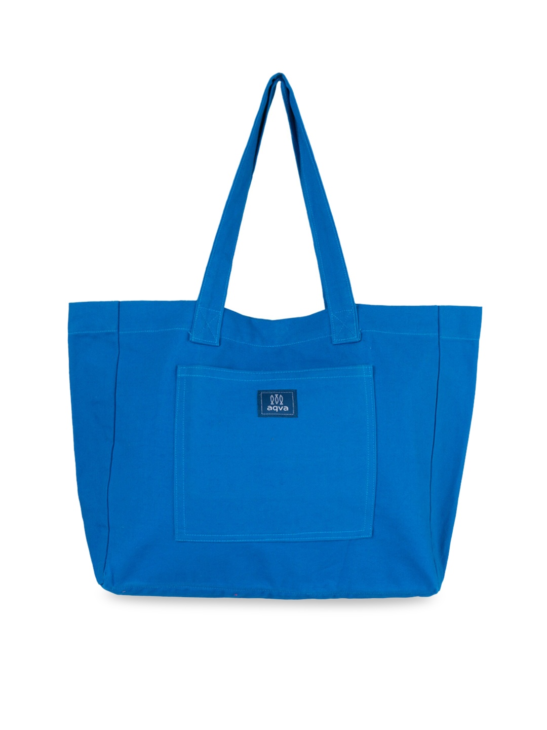 

AQVA Blue Oversized Shopper Tote Bag