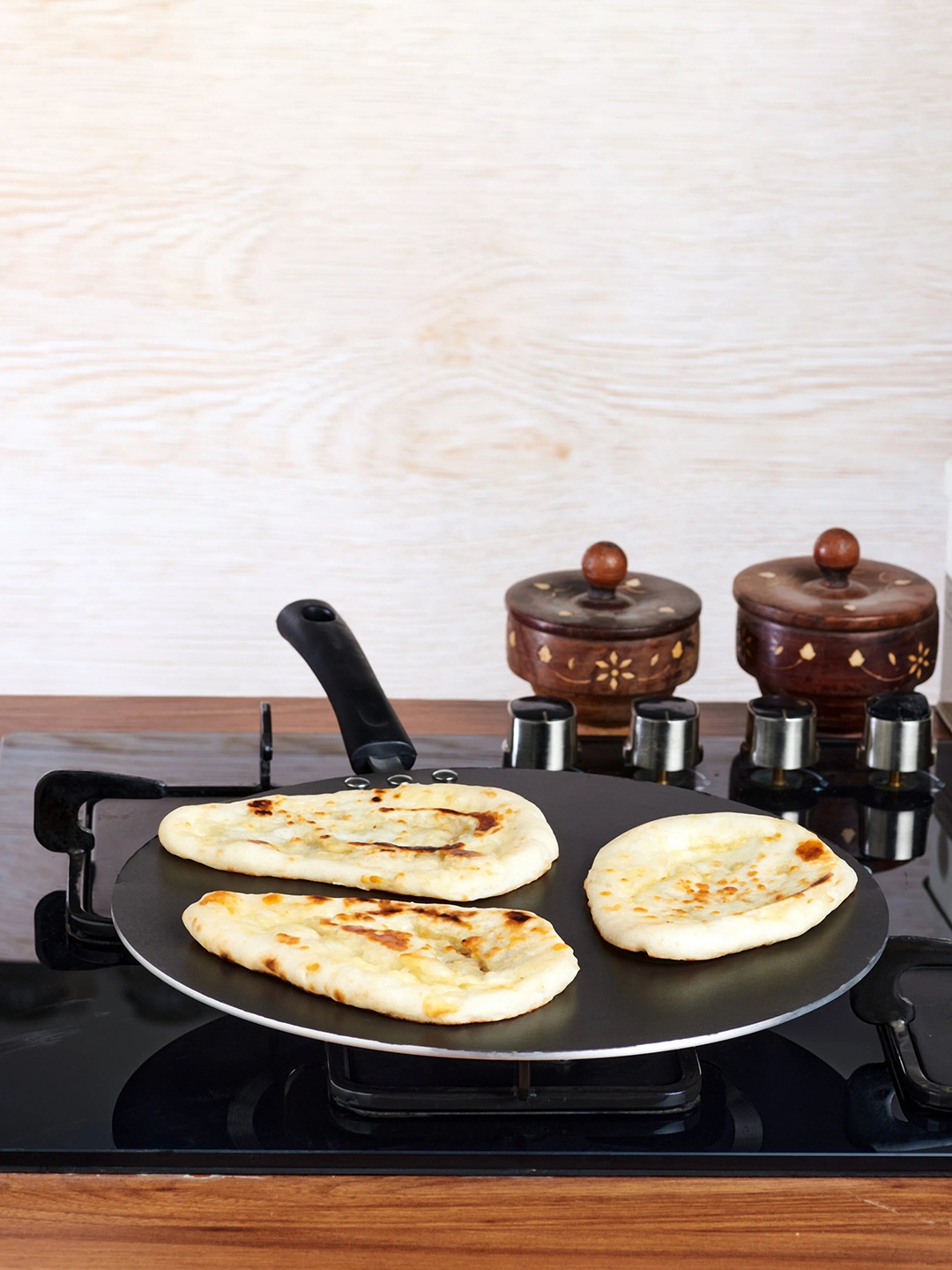 

Vinod Blue Non-Stick Flat Multi Aluminium Tawa