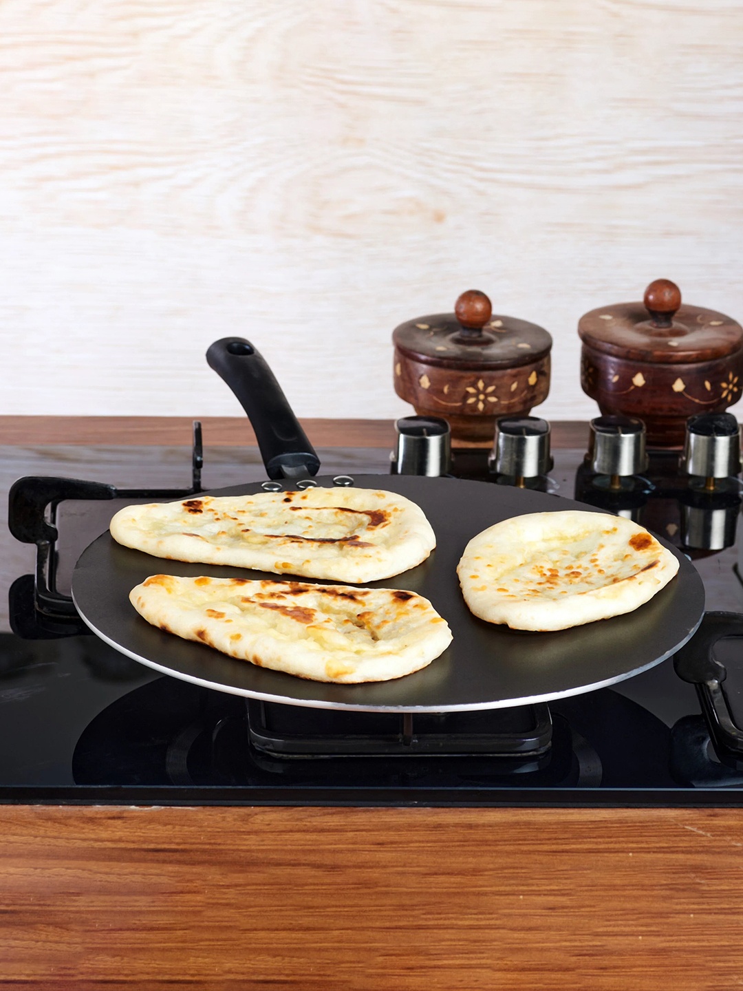 

Vinod Blue Non-Stick Flat Multi Cookware Tawa
