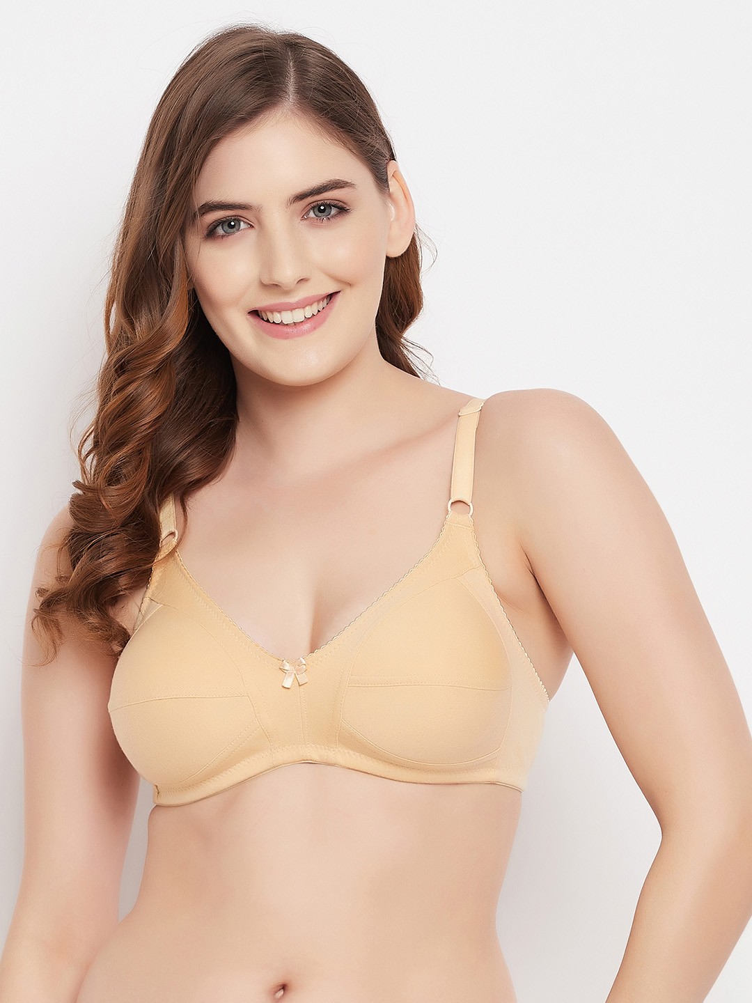 

Clovia Beige Non-Padded Everyday Bra