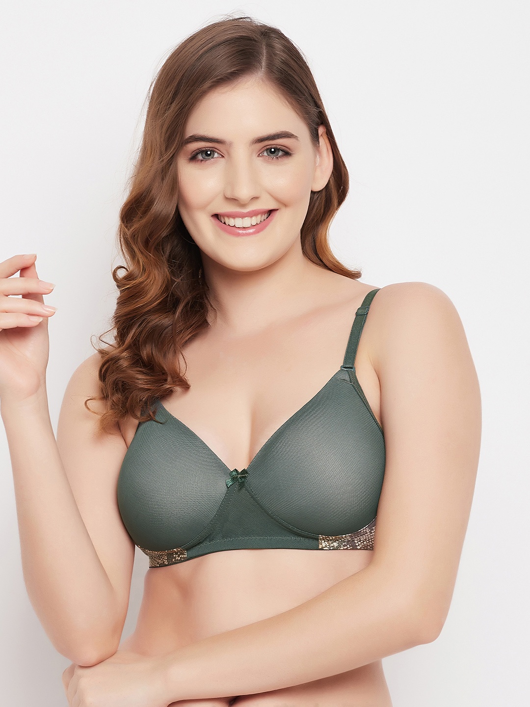 

Clovia Green Bra Lightly Padded Bra