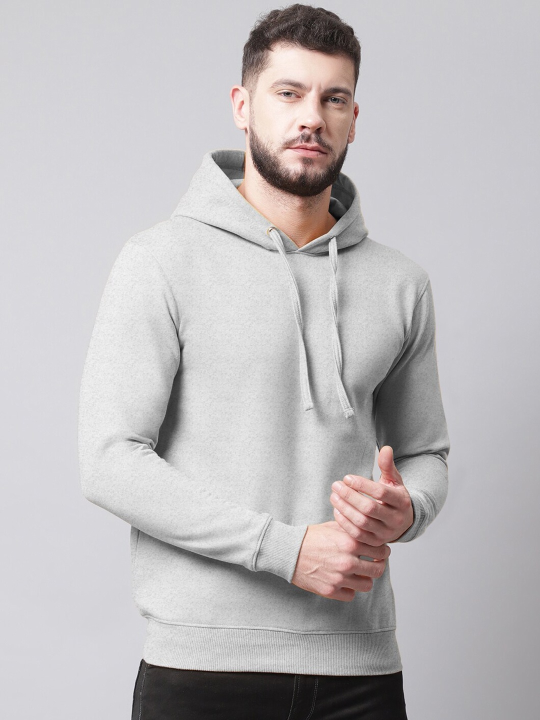 

Friskers Hooded Fleece Sweatshirt, Grey