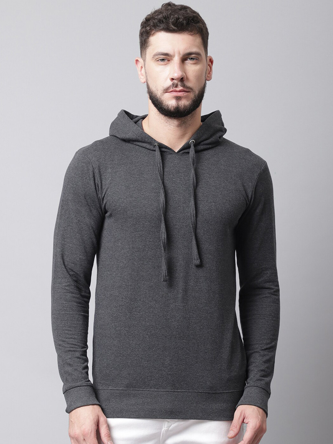 

Friskers Hooded Fleece Sweatshirt, Grey