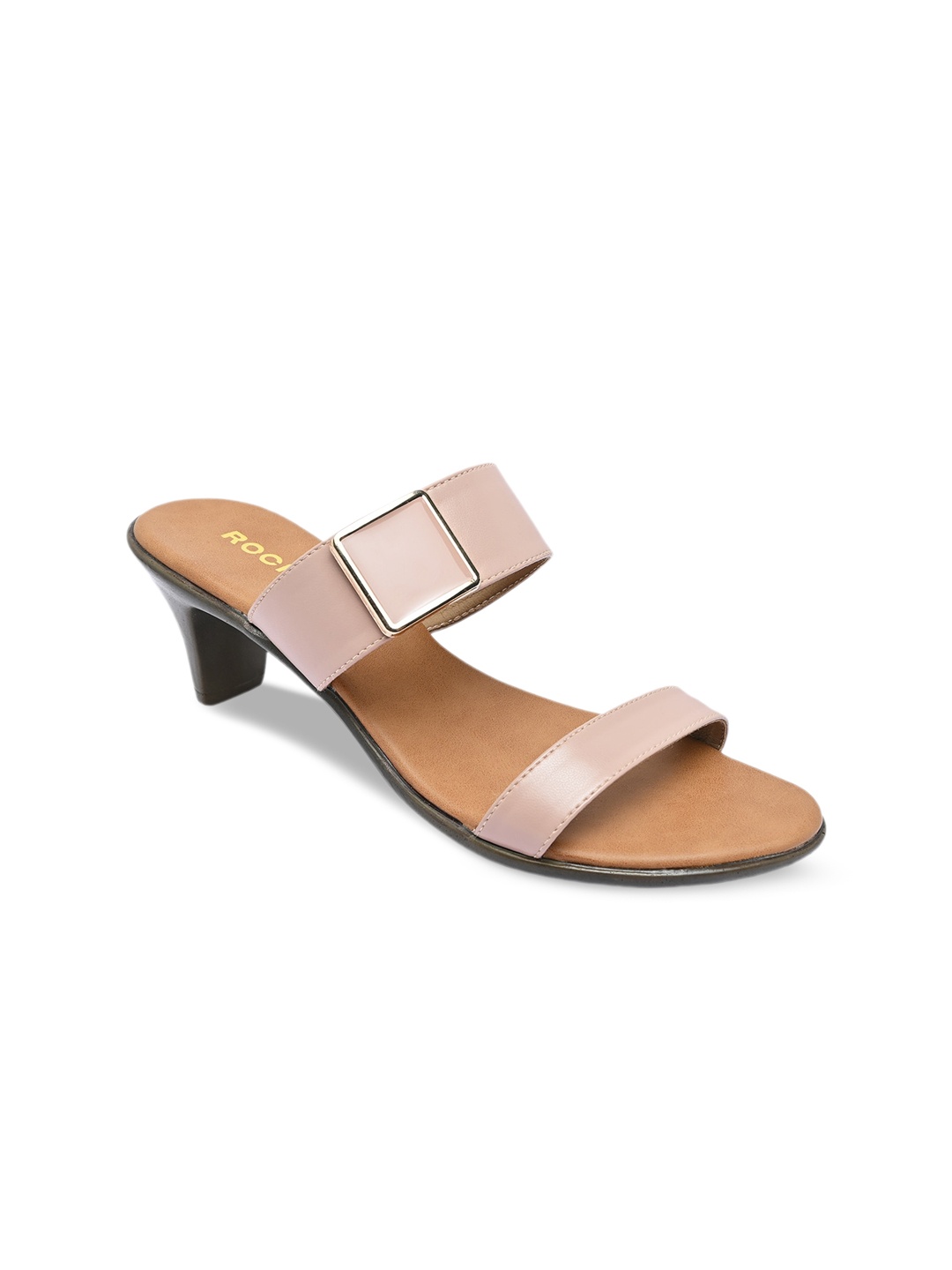 

Rocia Pink & Brown Casual Heels