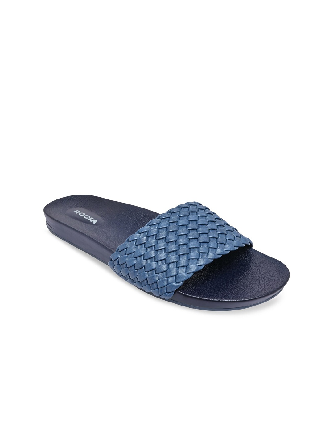 

Rocia Women Blue Braided Sliders