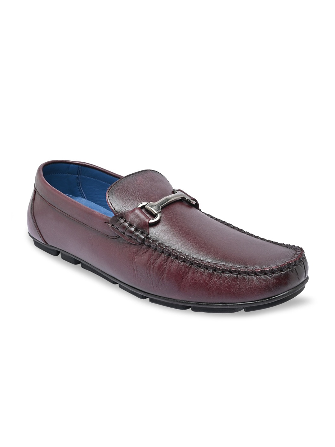 

Regal Men Red Leather Lightweight Loafers