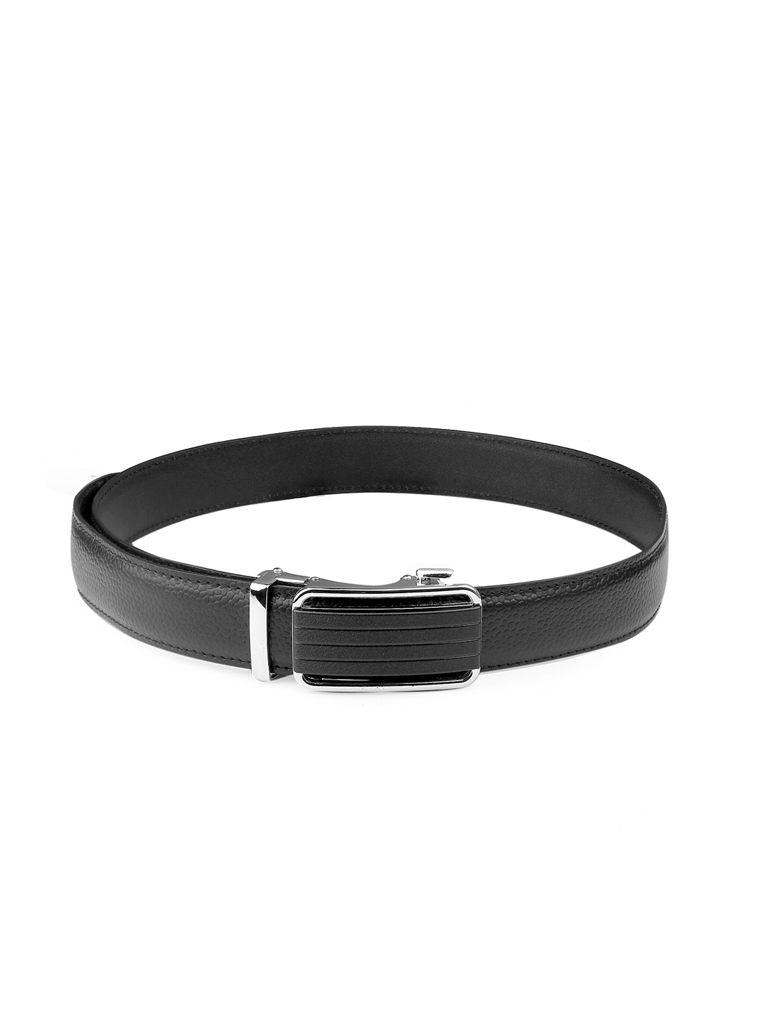 

bacca bucci Men Black Leather Belt