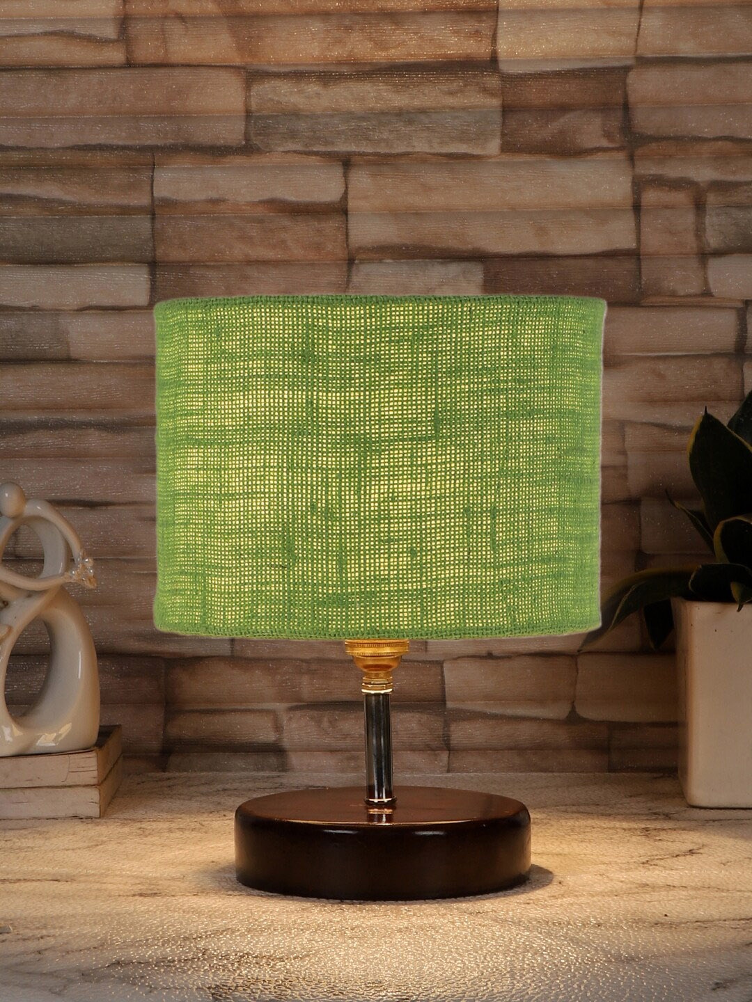 

Devansh Green Textured Table Lamps