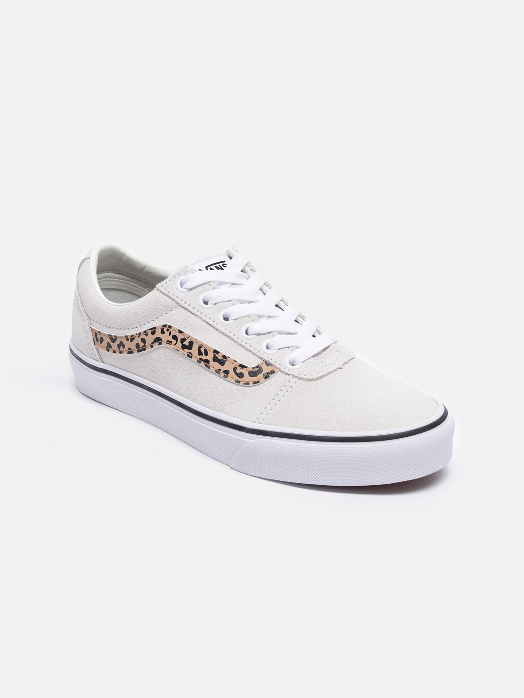 

Vans Women Off White Printed Sneakers