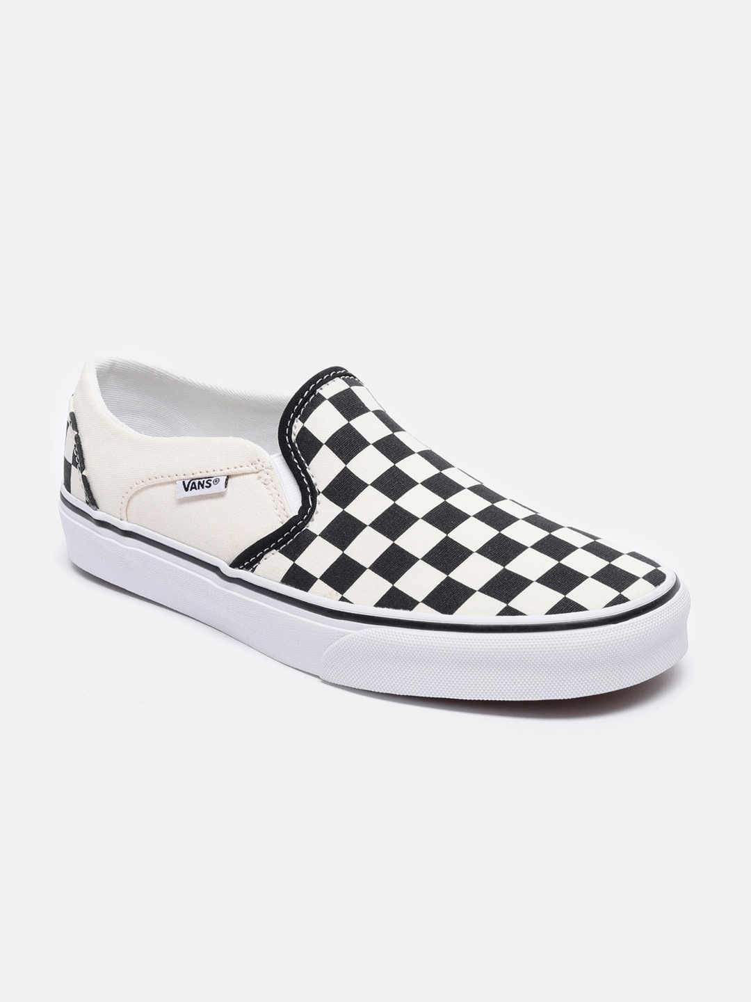 

Vans Women Black Printed Slip-On Sneakers