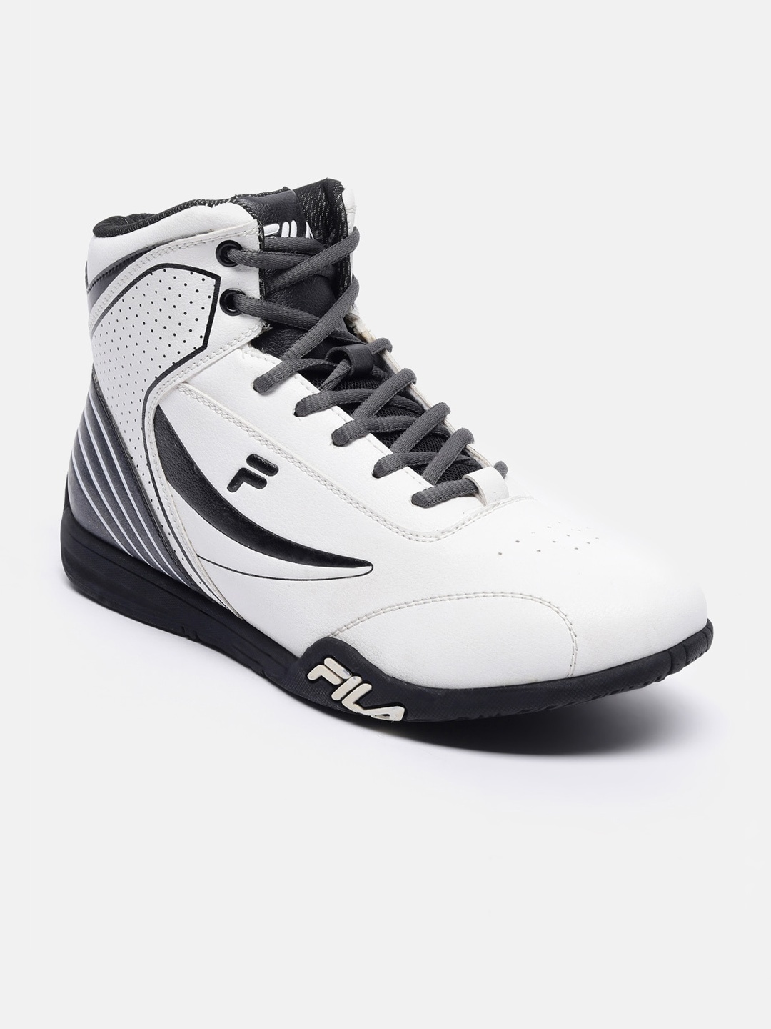 

FILA Men White Striped Ramen 2 Sneakers