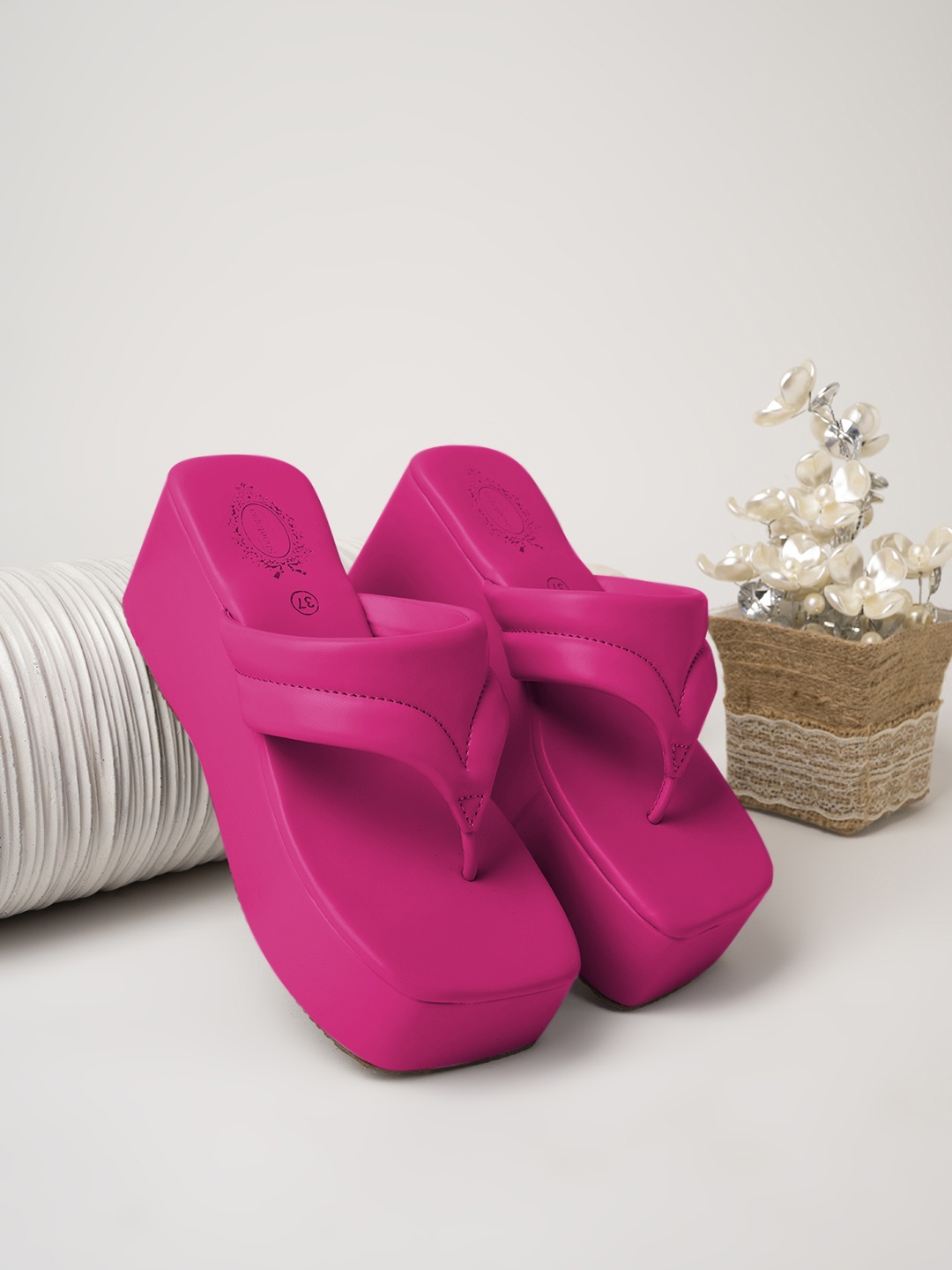 

Shoetopia Pink Block Heels