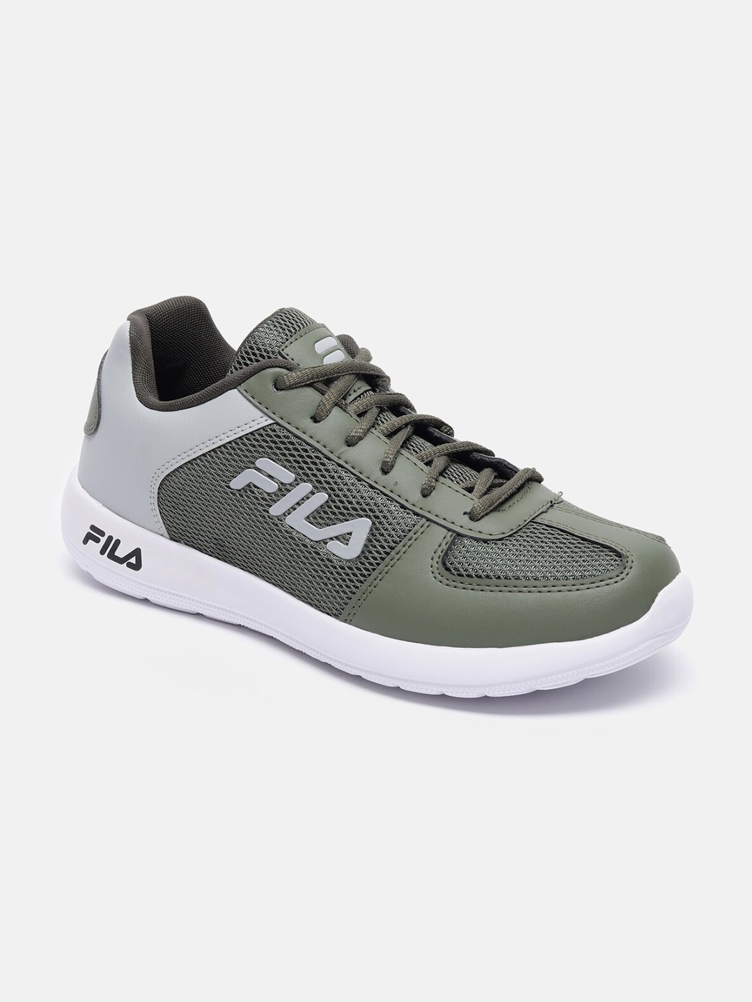 

FILA Men Olive Green Running Non-Marking Suran Shoes