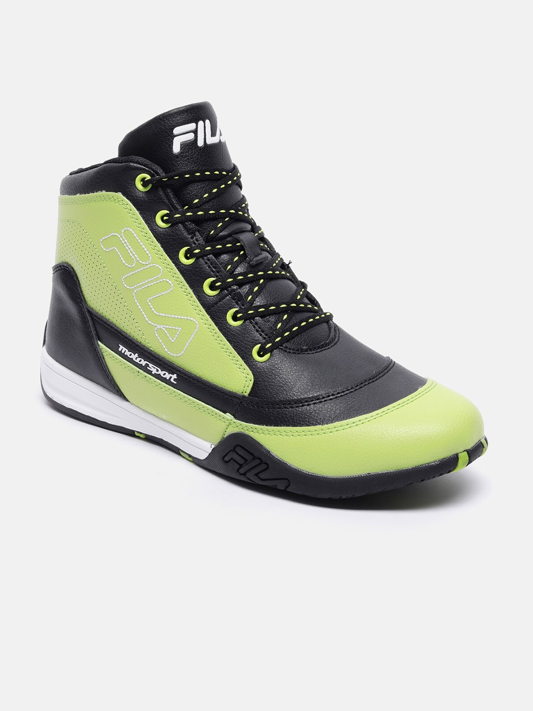 

FILA Men Green Running Non-Marking Shoes