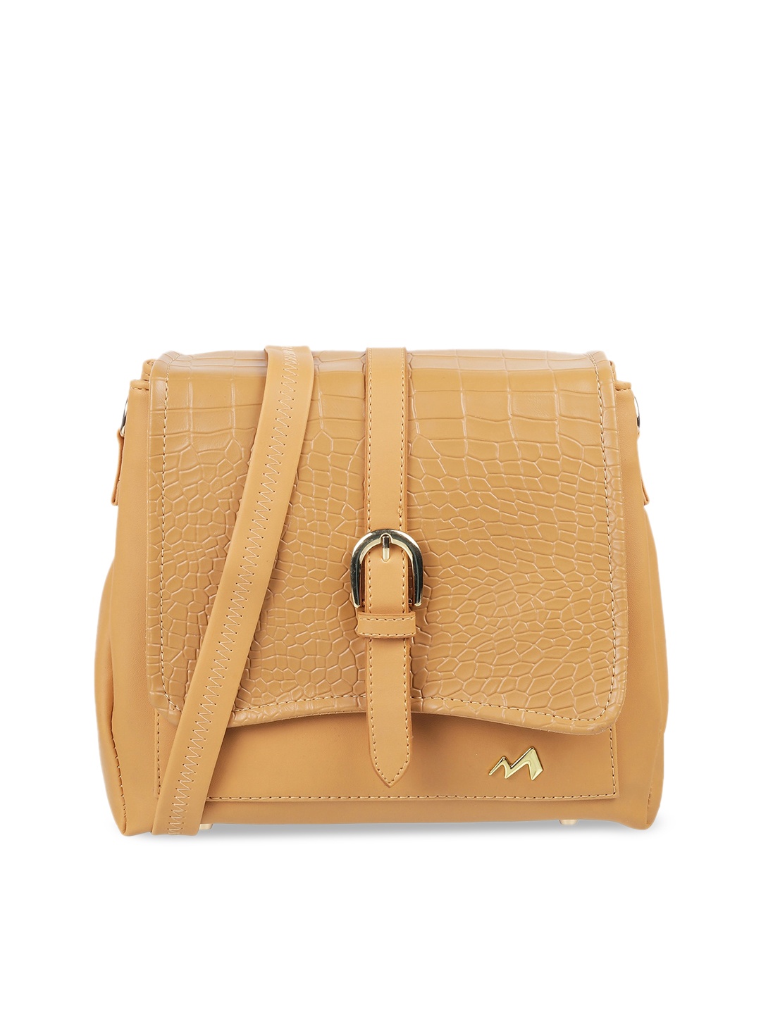 

Metro Yellow Structured Sling Bag