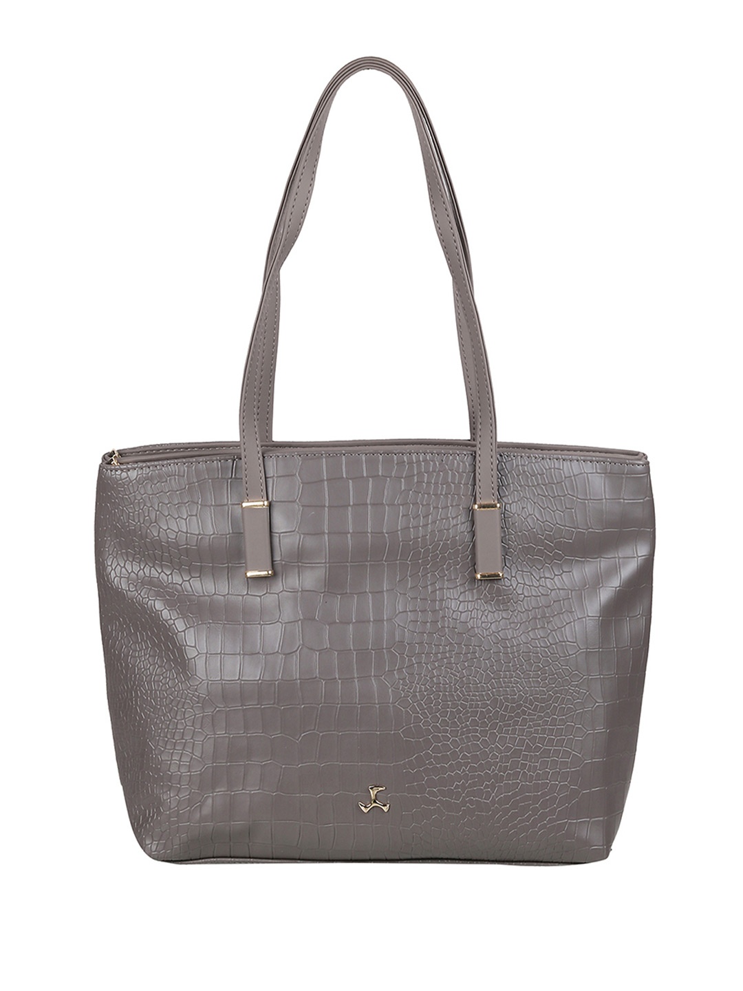 

Mochi Grey Textured Shopper Shoulder Bag