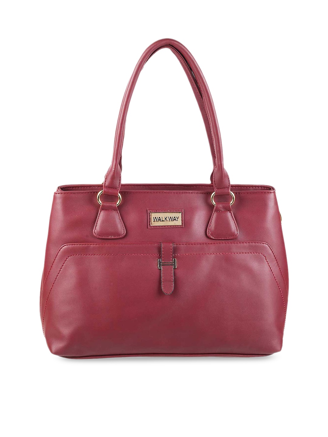 

WALKWAY by Metro Women Maroon Structured Shoulder Bag