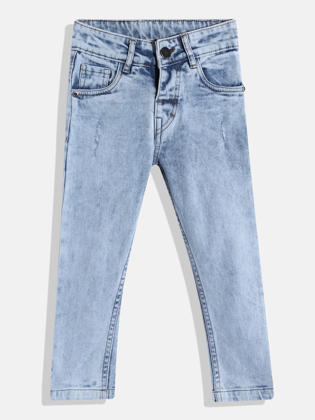 

HERE&NOW Boys Pure Cotton Slim Fit Jeans, Blue