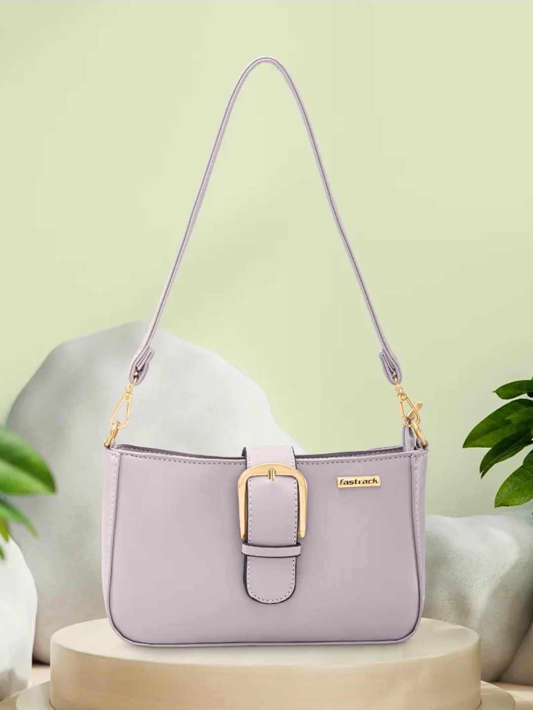 

Fastrack Structured Shoulder Bag, Lavender