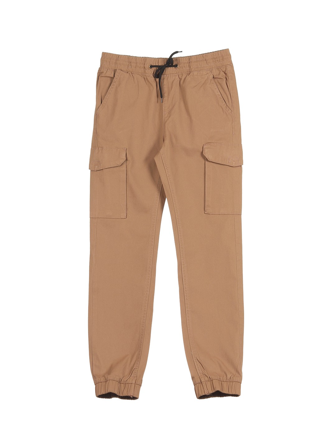 

Lil Lollipop Kids Cotton Jogger Jeans, Beige