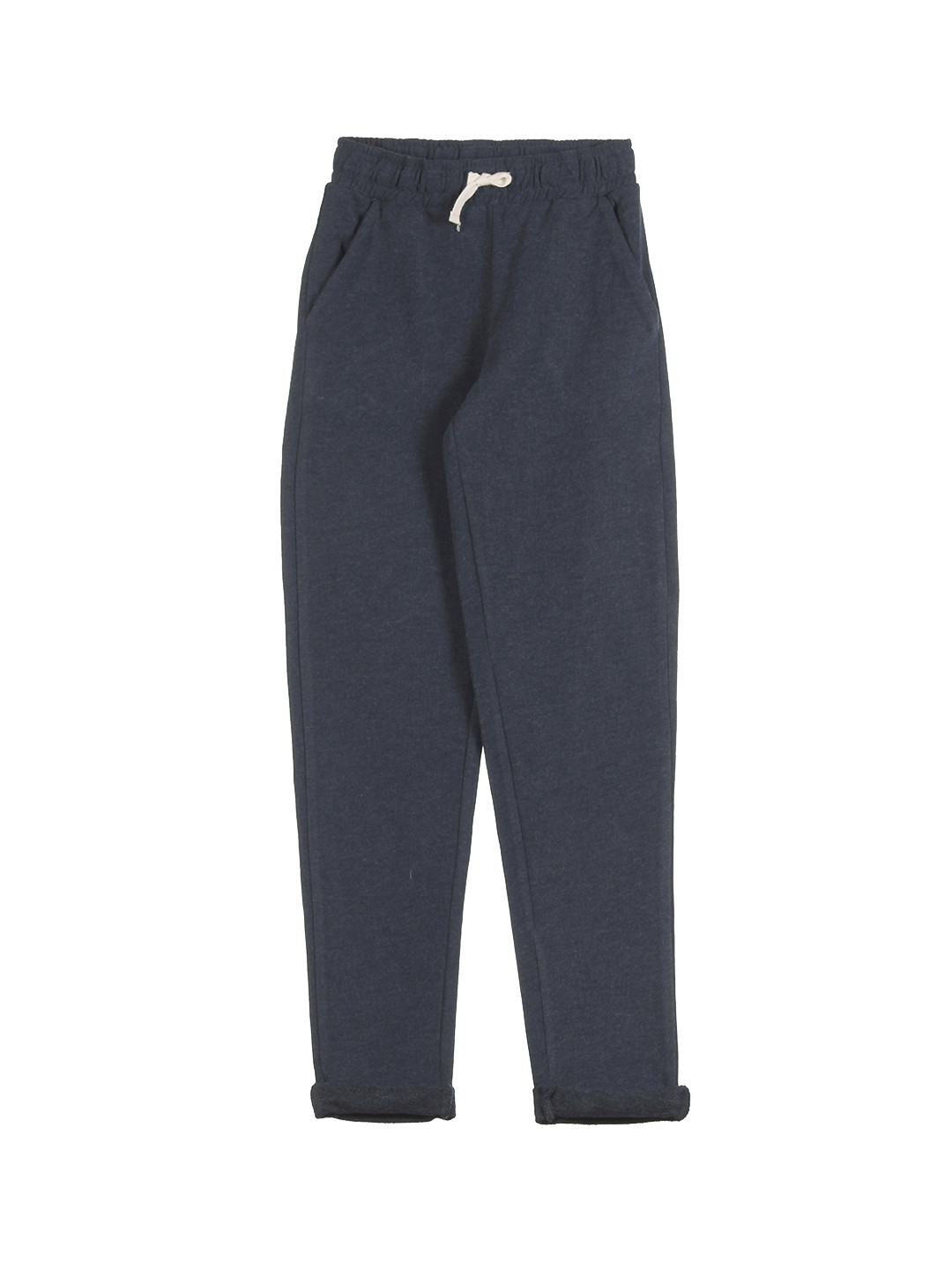 

Lil Lollipop Kids Grey Fleece Solid Straight-Fit Track Pants