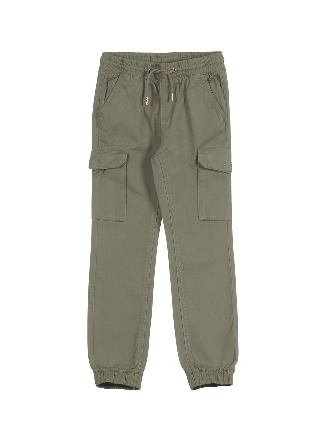

Lil Lollipop Kids Straight Fit Cotton Jogger Jeans, Olive