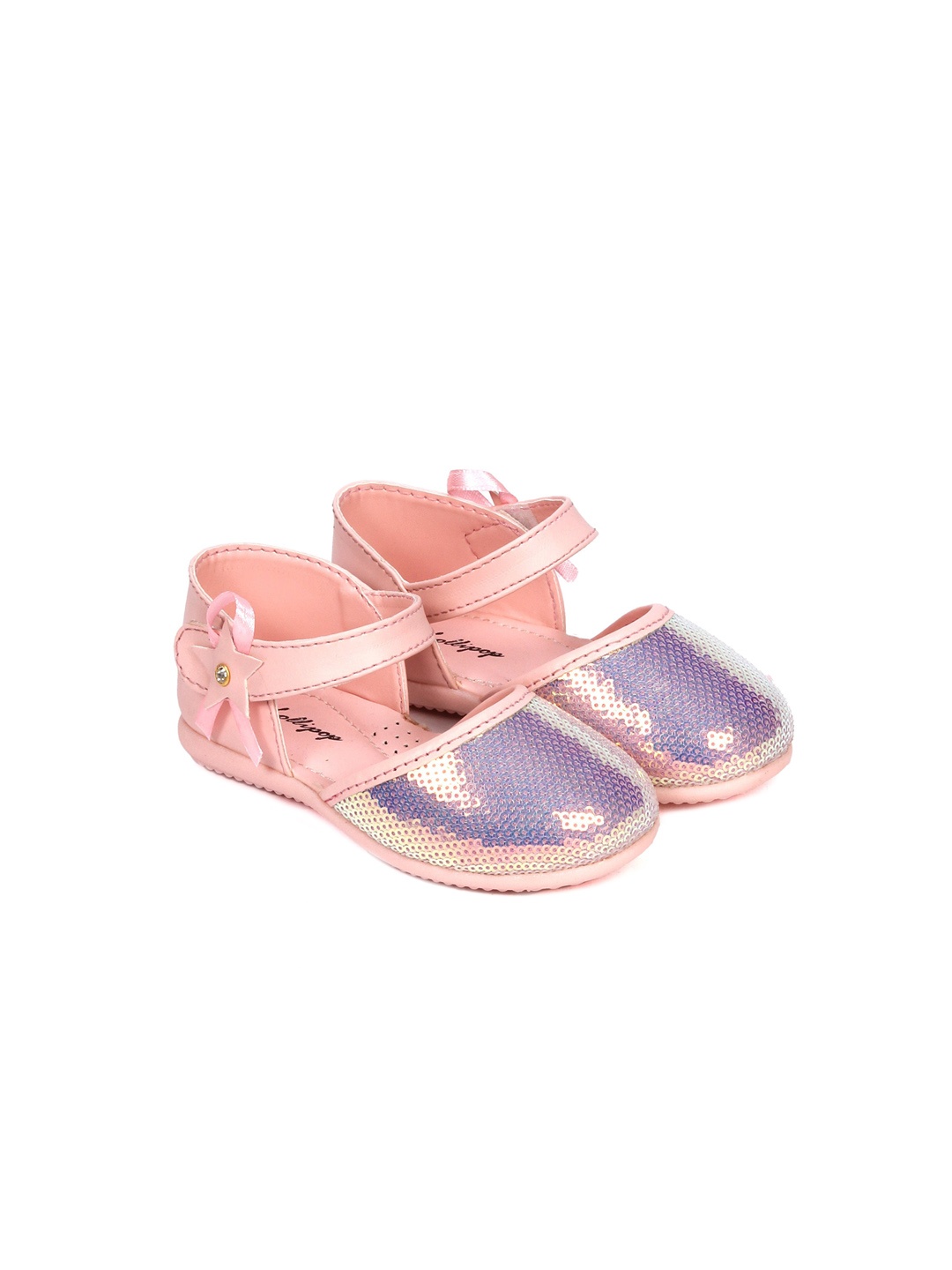 

Lil Lollipop Girls Pink Embellished Ballerinas Flats