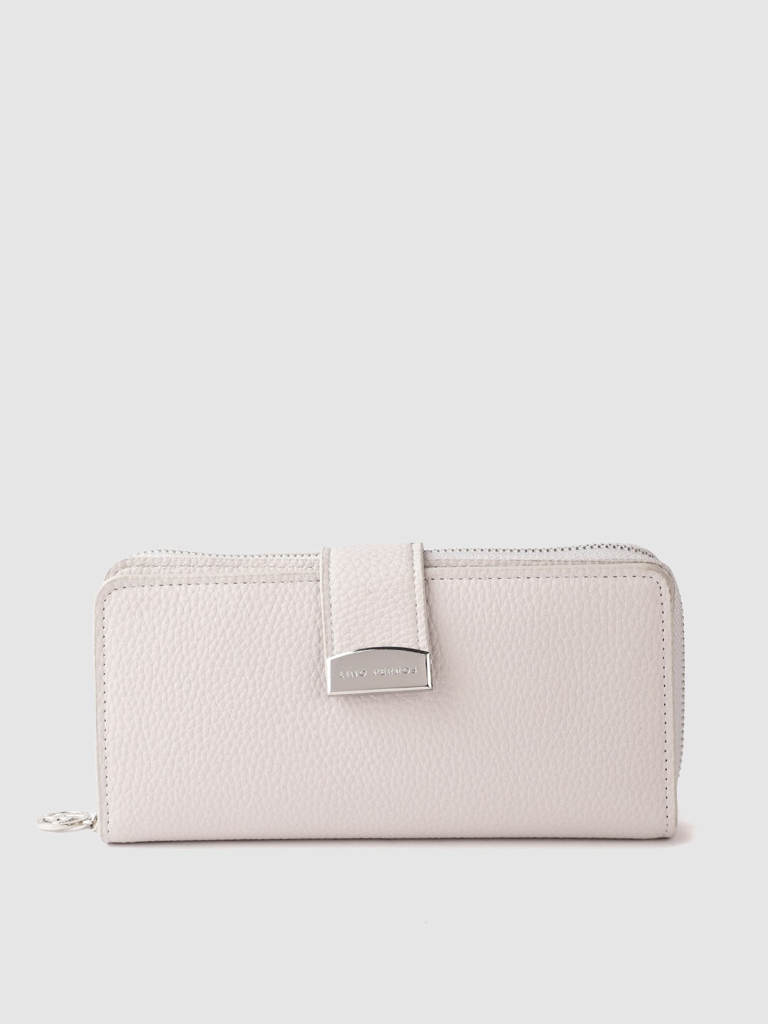 

Lino Perros Women Off-White Two Fold Wallet