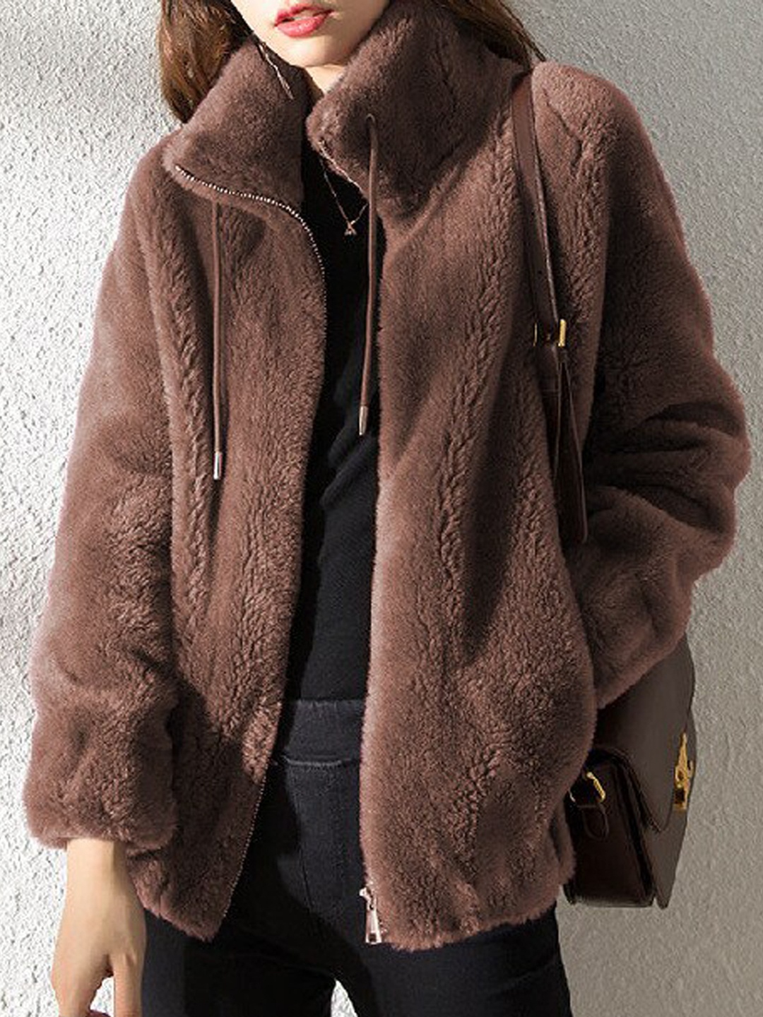 

BoStreet Women Brown Longline Tailored Jacket