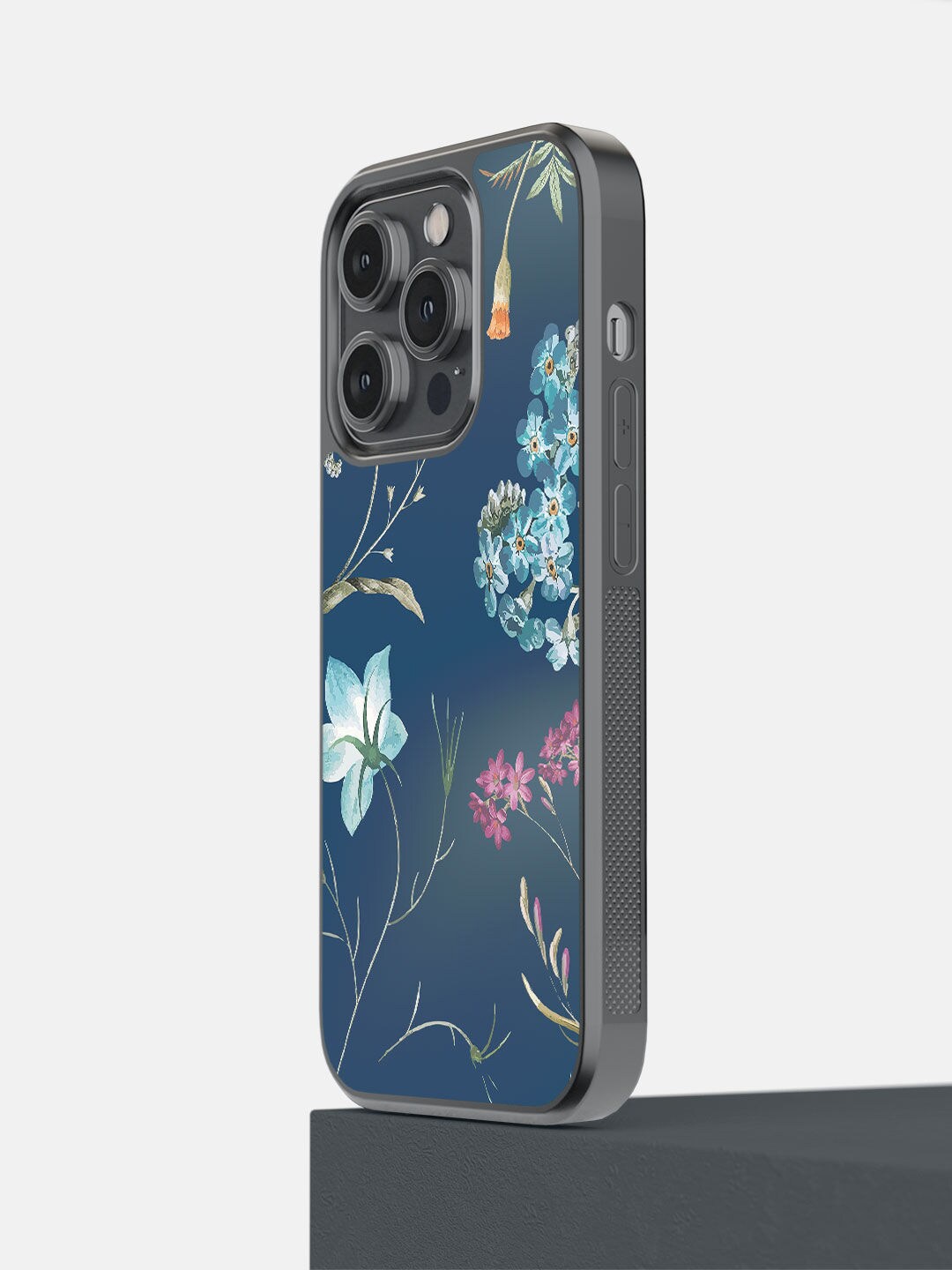 

macmerise Blue & Green Cerulean Printed iPhone 14 Pro Phone Covers