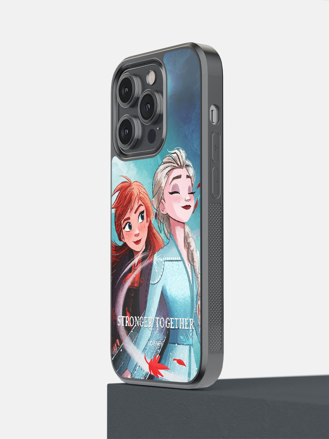 

macmerise Blue Printed Snow Queen iPhone 14 Pro Bumper Phone Back Case