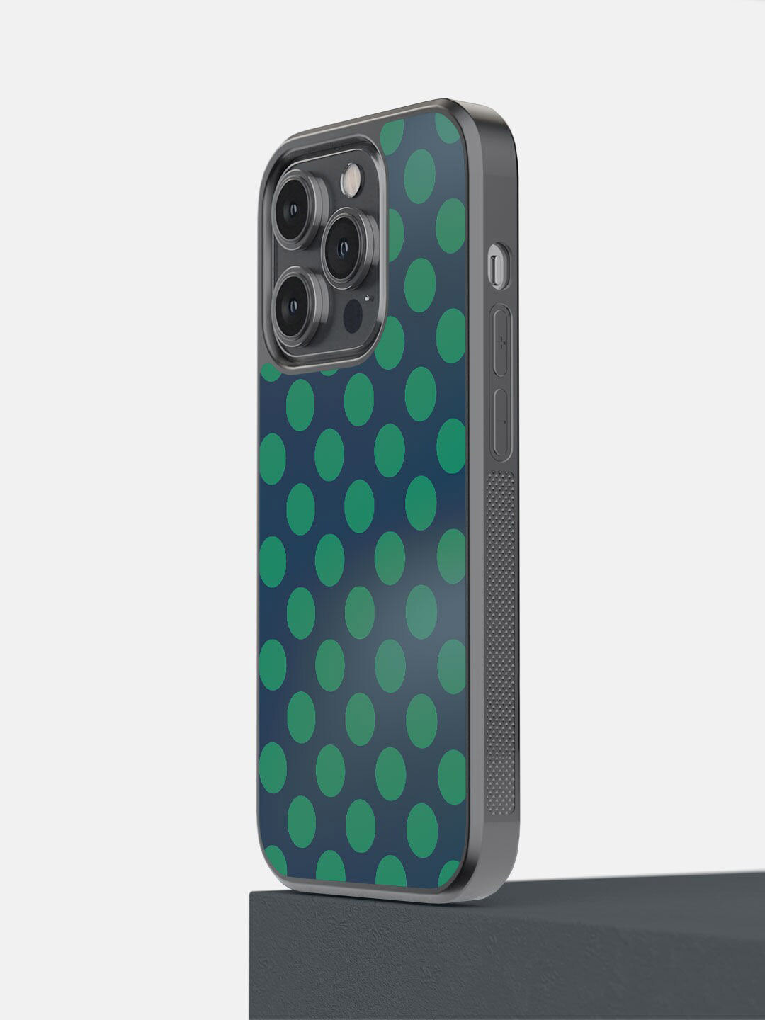 

macmerise Green Printed iPhone 14 Pro Bumper Case