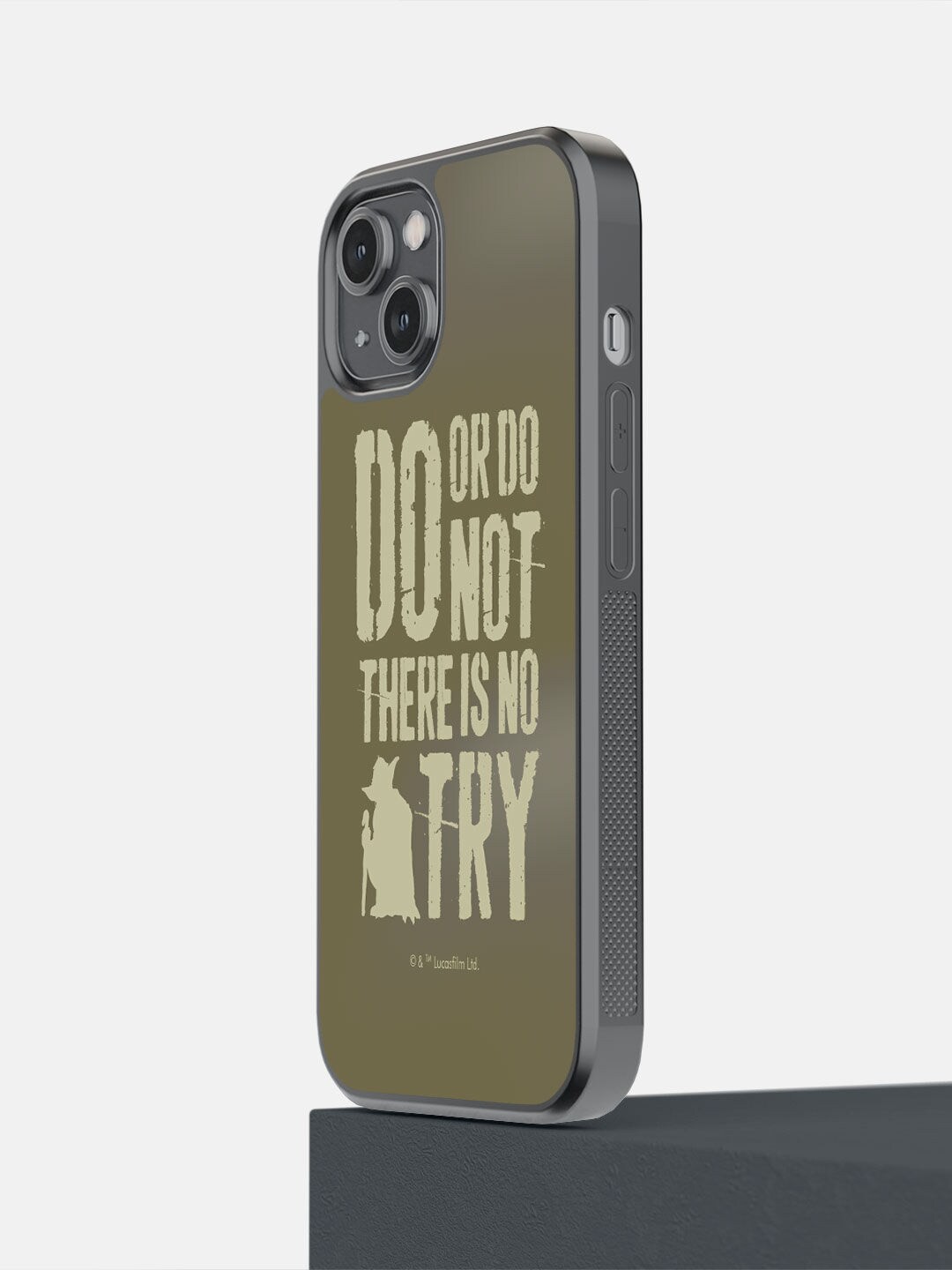 

macmerise Olive Green Yoda Theory Design iPhone 14 Bumper Case