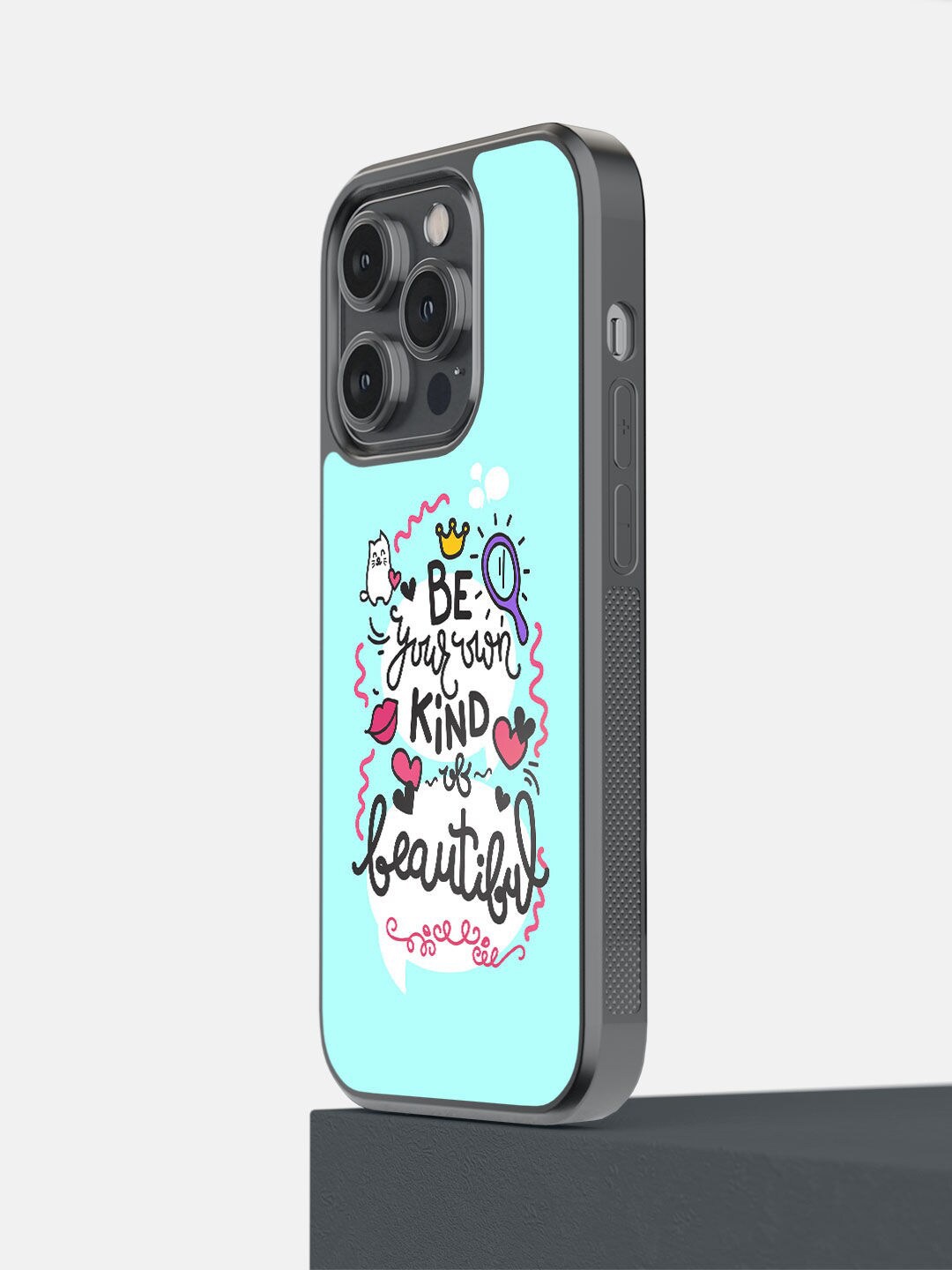

macmerise Blue Printed iPhone 14 Pro Bumper Case