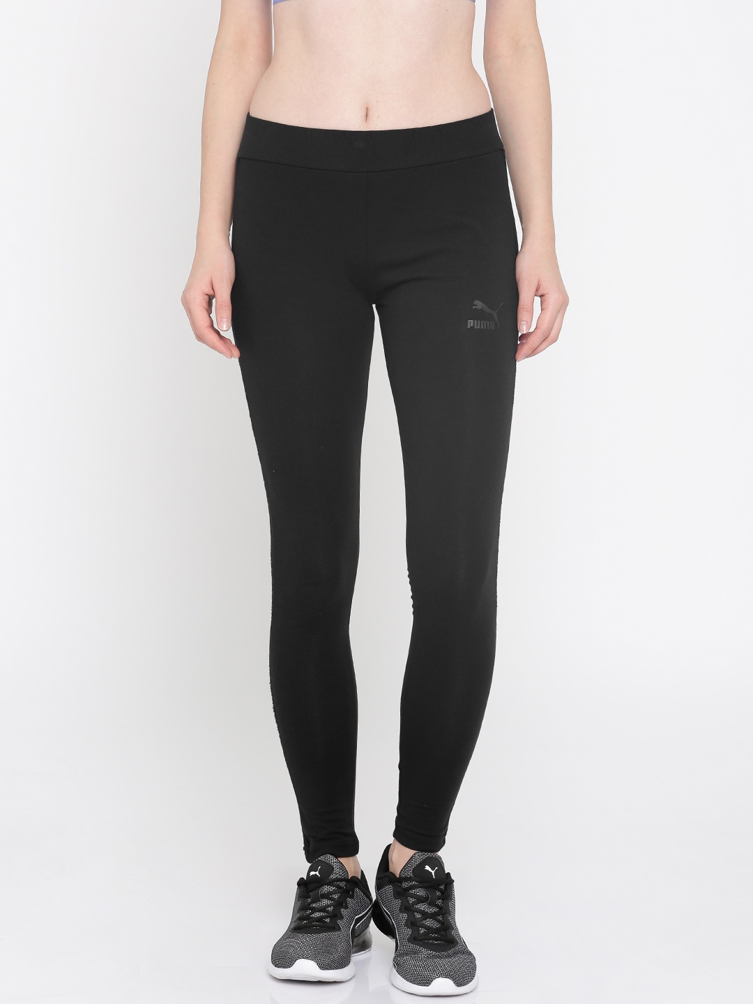 

Puma Black Winterized ArchiveT7 Tights